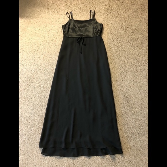 CDC Evening Caren Desiree Co straps dress size 4 Maxi Party Elegance Chiffon - Picture 8 of 12